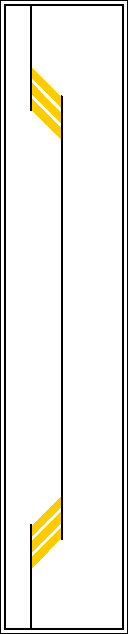 Чертёж X-LANE X10 шириной 400 мм.